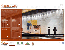 Tablet Screenshot of heng-wah.com